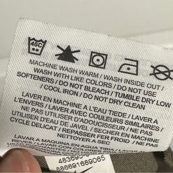 Nike Golf Tour Performance size 8 shorts, brown/black, pink swoosh, athletic - Picture 10 of 10